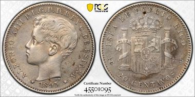 1895-PG V 20C KM-22  Ag N1