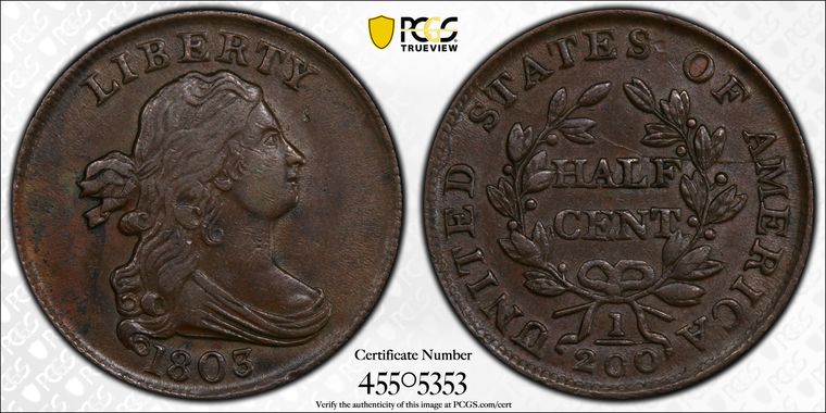 Cert 45505353 - Coin Image