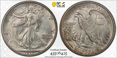 1917 50C MS62