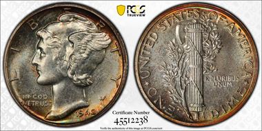 1942 10C PR66