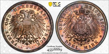 1908-A 3 Mk J-82 PR66CAM