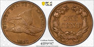 1857 1C Flying Eagle XF45