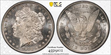 1878-S $1 MS63