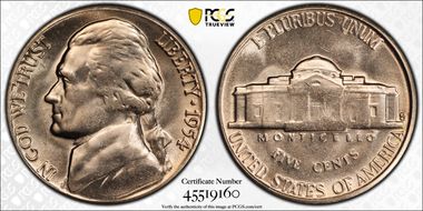 1954-S/S 5C RPM FS-502 MS65