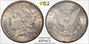 1893 $1 AU55