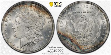 1880 $1 MS64
