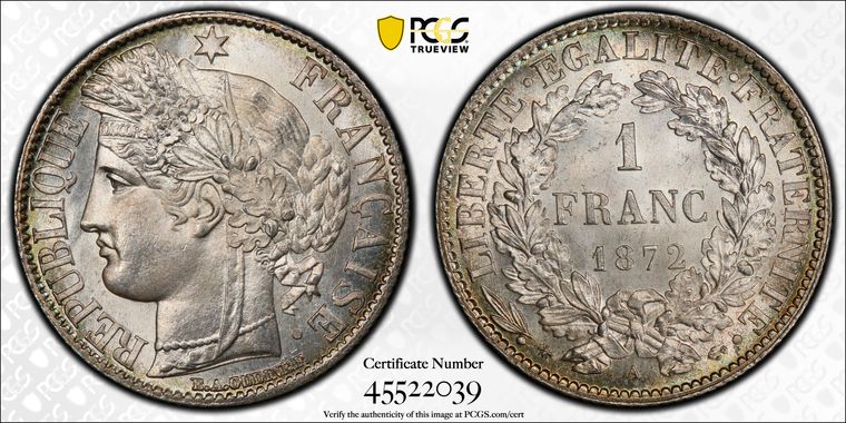 Cert 45522039 - Coin Image