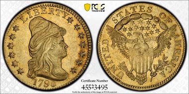 1798 $2.50 Close Date AU58