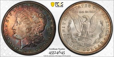 1901-O $1 MS65