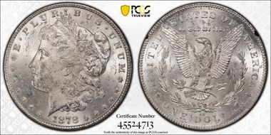 1878-CC $1 GSA Hoard MS62