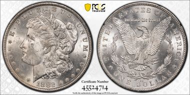 1882-CC $1 GSA Hoard MS63