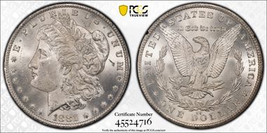 1881-CC $1 GSA Hoard MS64