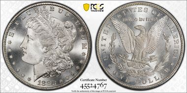 1880-S $1 MS67+