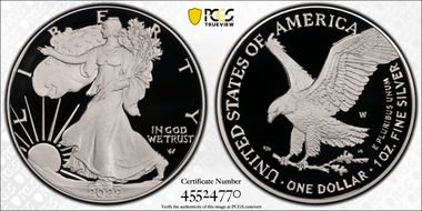 2022-W  $1 Silver Eagle First Strike PR70DCAM
