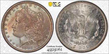 1883-O $1 MS65