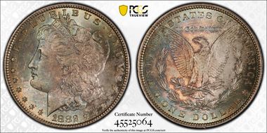 1882 $1 MS65