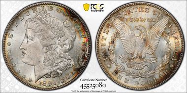 1891-S $1 MS64+