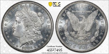 1883-CC $1 MS63