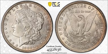 1884-O $1 MS61
