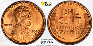 1930-D 1C MS66RD