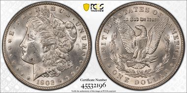 1902 $1 MS64
