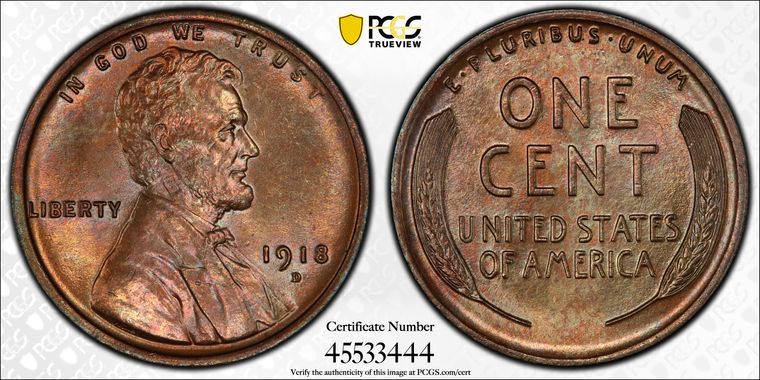 Cert 45533444 - Coin Image