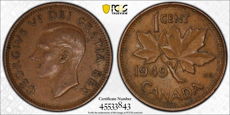 Cert 45533843 - Coin Image