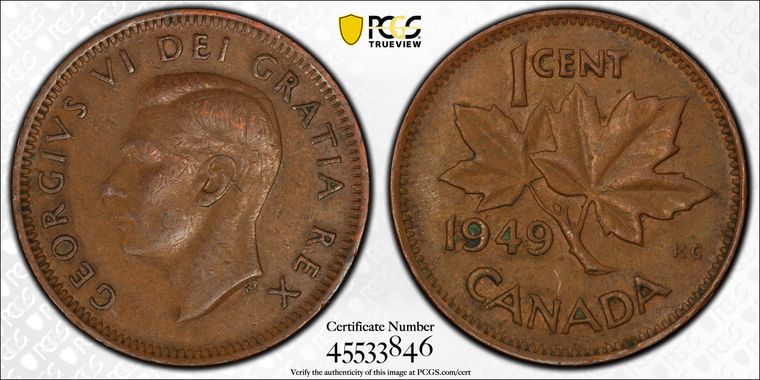 Cert 45533846 - Coin Image