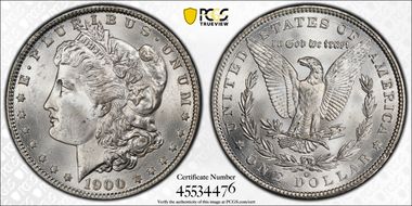 1900-O/CC $1 MS65+