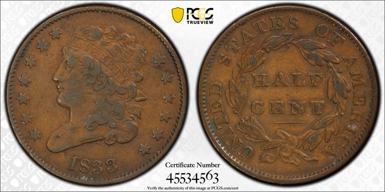 Cert 45534563 - Coin Image