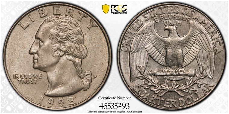 Cert 45535293 - Coin Image