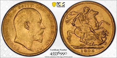 1904 Sov S-3969 MS62