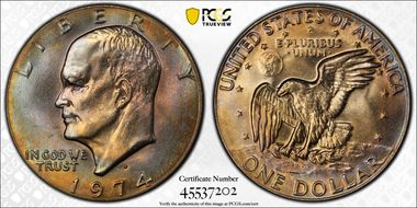 1974-D $1 MS65