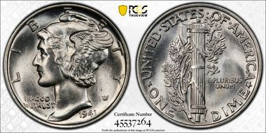 1941 10C DDO FS-101 MS65