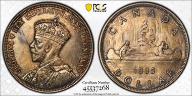 1935 S$1 MS62