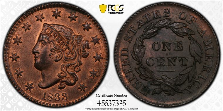 Cert 45537325 - Coin Image