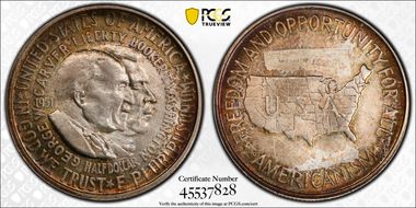 1951 50C Washington-Carver MS64