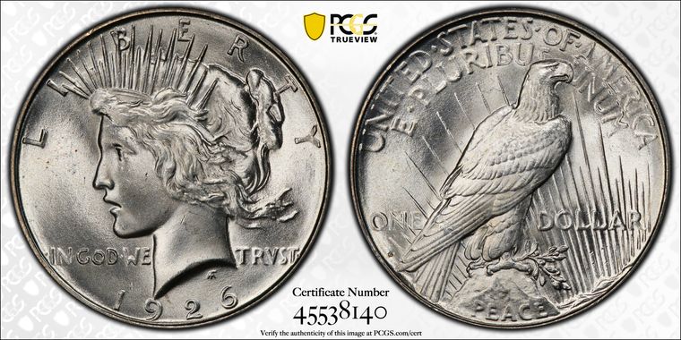 Cert 45538140 - Coin Image