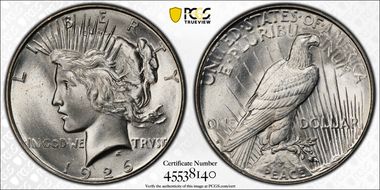 1926-D $1 MS65