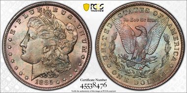 1885-O $1 MS63