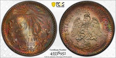 1906-M 20C KM-435 MS65