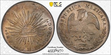 1877-Pi MH 8 R Pi63 MS63