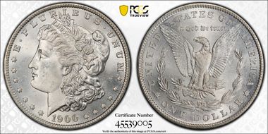 1900-S $1 MS65