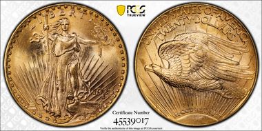 1923-D $20 MS64