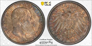 1914-F 2 Mk J-174 MS64