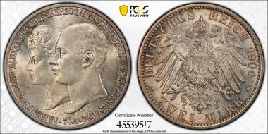 1904-A 2 Mk Wedding J-86 MS65