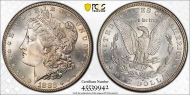 1882-S $1 MS68