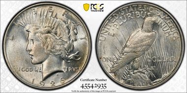 1926-D $1 AU55