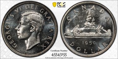 1950 S$1 Arnprior MS63