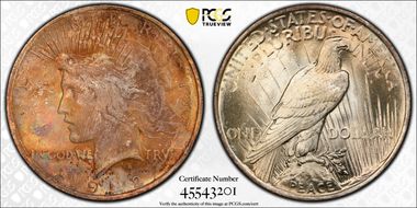 1922 $1 MS63